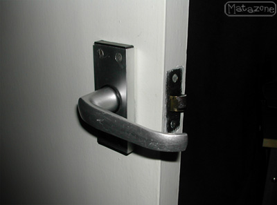 DIY door handle mistake